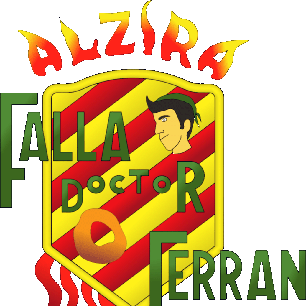 Hui, la Falla Doctor Ferran presenta el seu llibret de Falles amb el lema “Qui juga, regna”.
