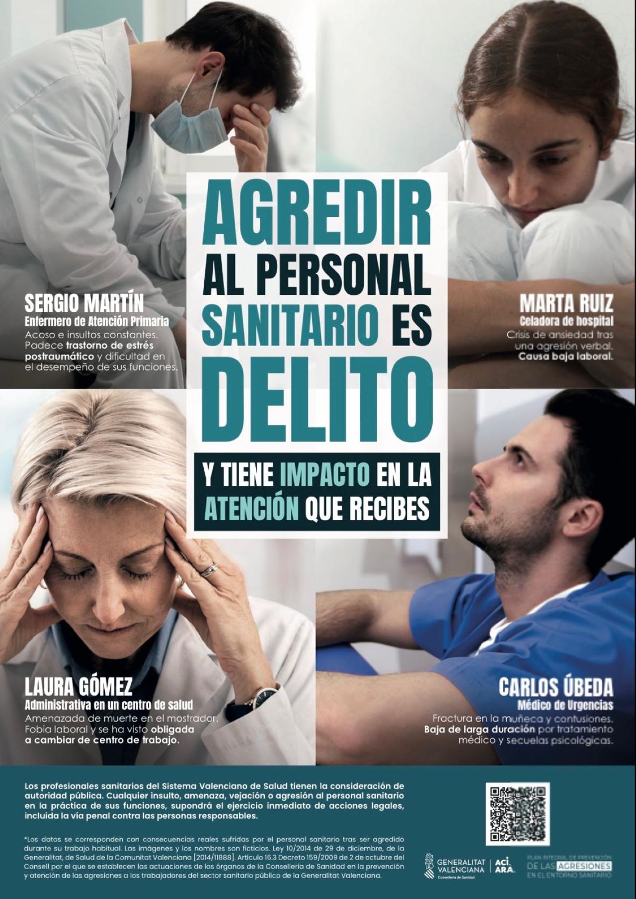 Hui es commemora el Dia Europeu contra les agressions a sanitaris; estudis alerten que el 80 % del personal ha patit agressions i que estos atacs estan normalitzats.