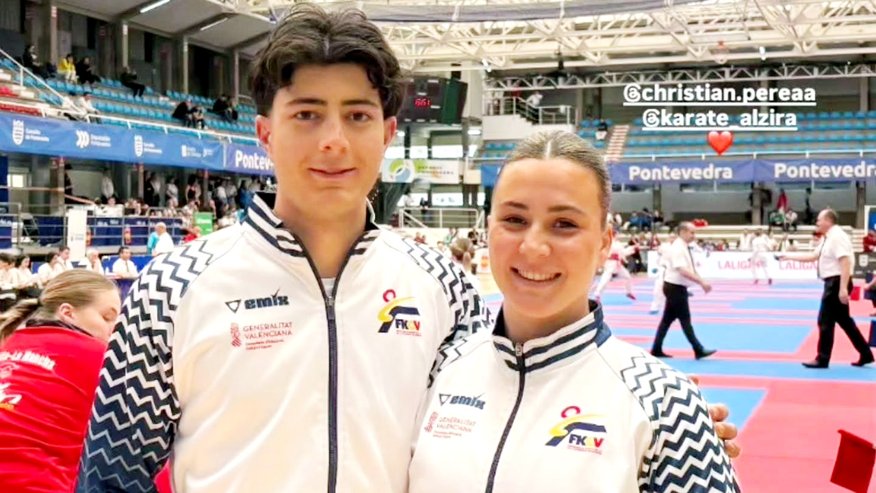 Carla Vives, campiona d’Espanya de karate absoluta amb la Selecció Valenciana