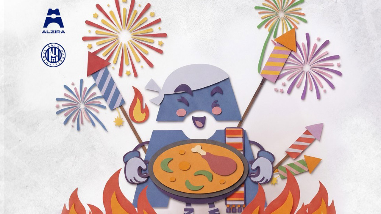 L’Alzira Futbol Sala vol tot el suport faller possible en el partit del 15 de març contra Industrias