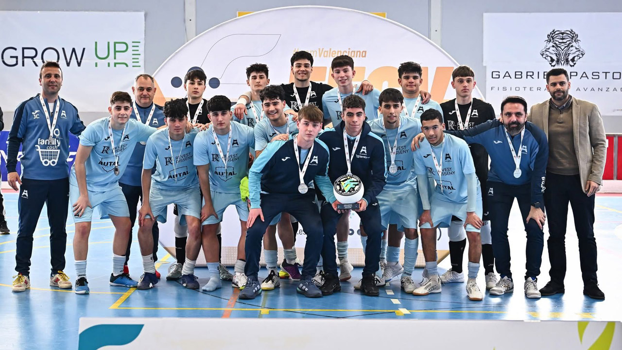 El Juvenil de l’Alzira FS, Revest Disseny, dona l’ascens a Divisió d’Honor