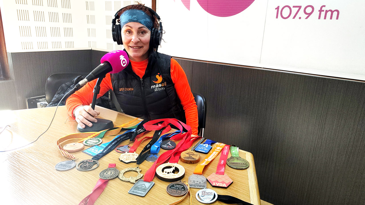 Encarna Fernández finalitzà dissabte la Ultrafons de Granada