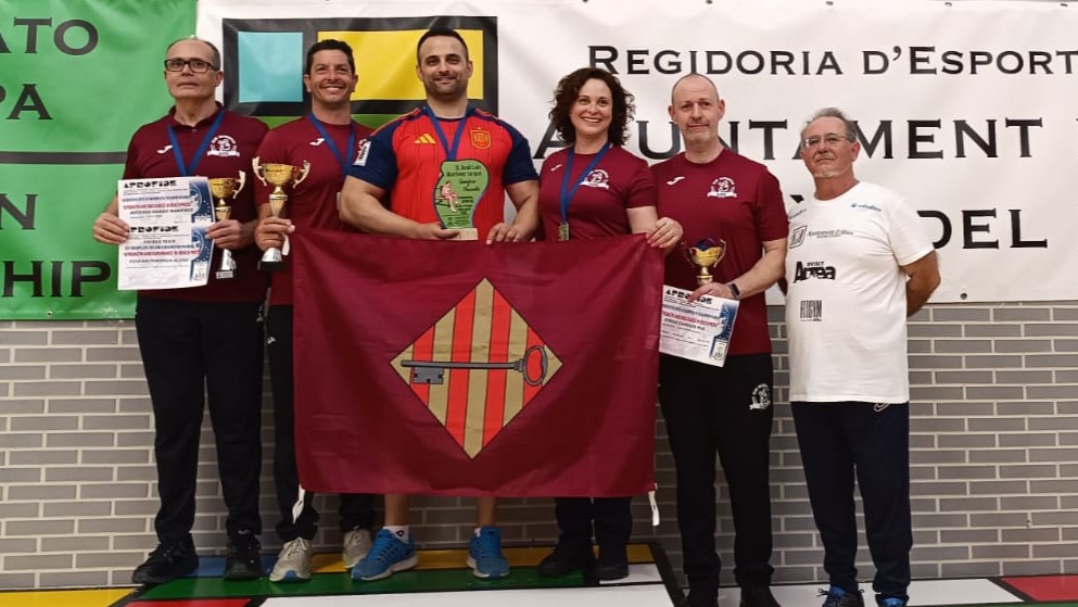 Alzira té 5 campions d’Europa de press de banca