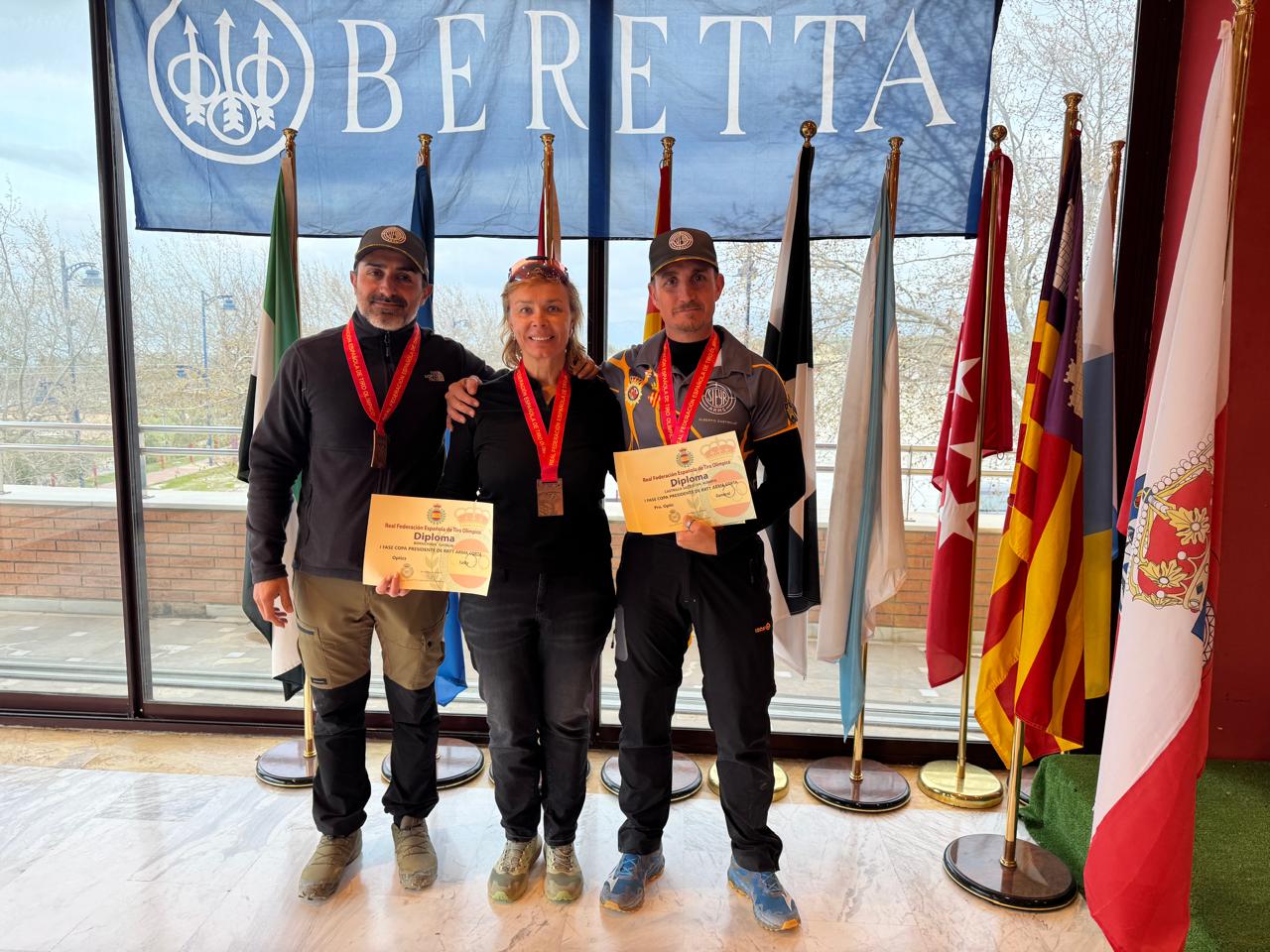 4 medalles per al club de tir d’Alzira en la 1a fase de la Copa President