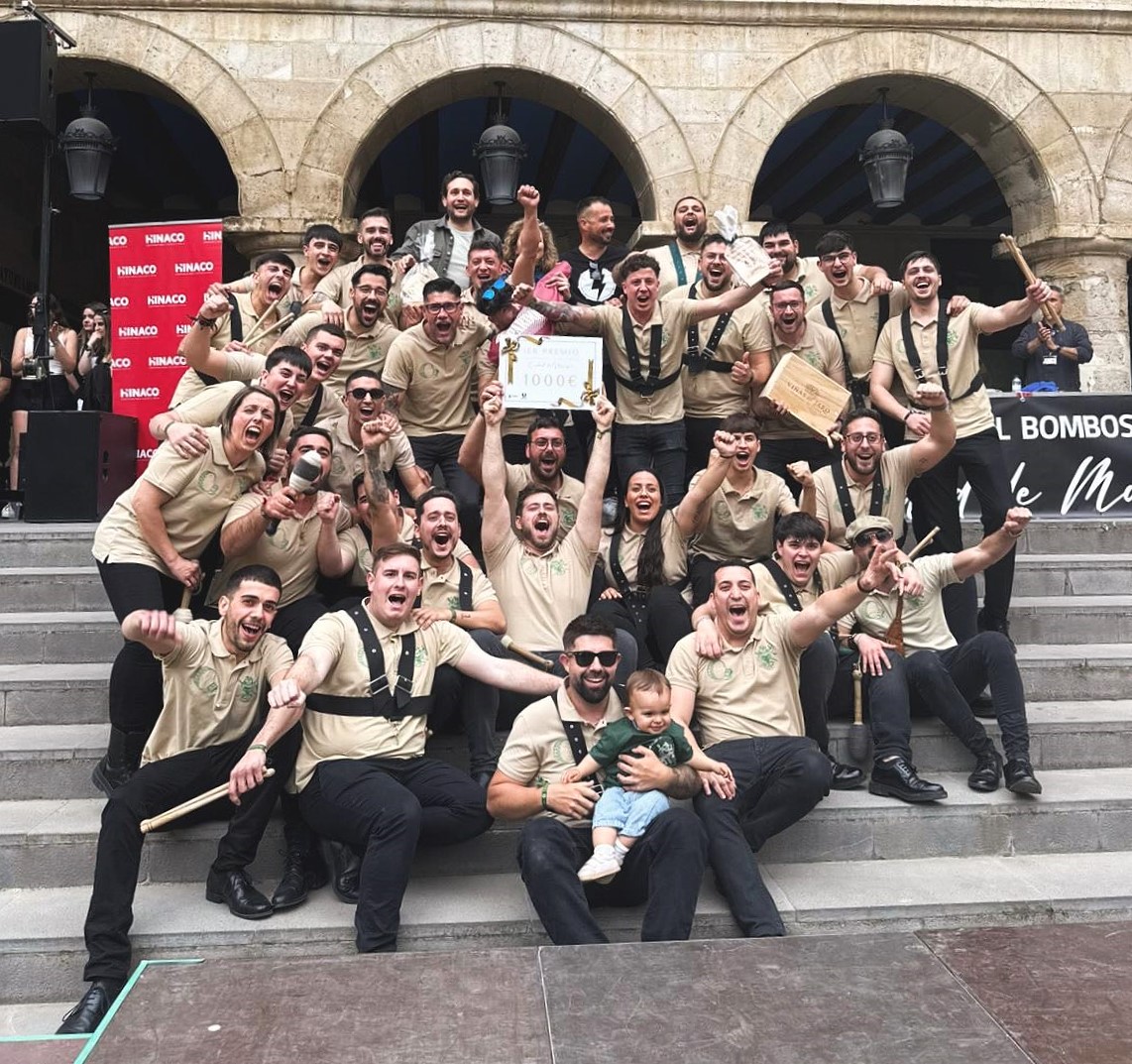 La Confraria de l’Oració de Jesús en l’Hort guanya el primer premi al Concurs Nacional de Bombos i Tambors de Monzón