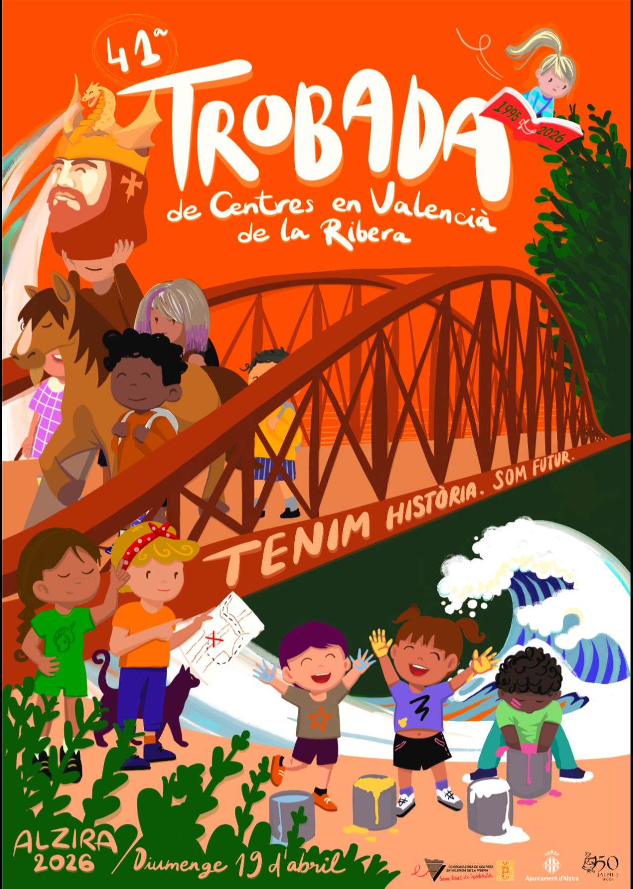 Alzira es converteix en la capital comarcal del valencià amb la celebració de la 41a Trobada de Centres en Valencià de la Ribera