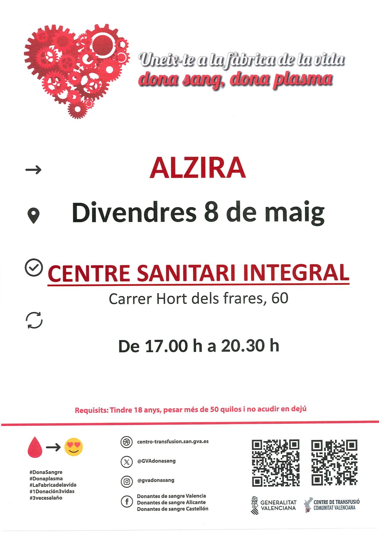 Nova jornada de donació de sang