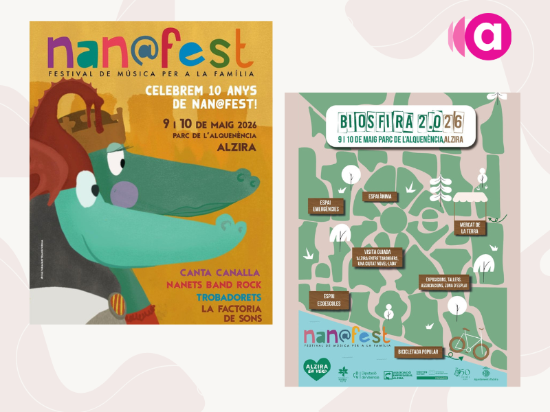 Este cap de setmana, Alzira acull Biosfira i Nanofest amb activitats familiars, tallers i concerts