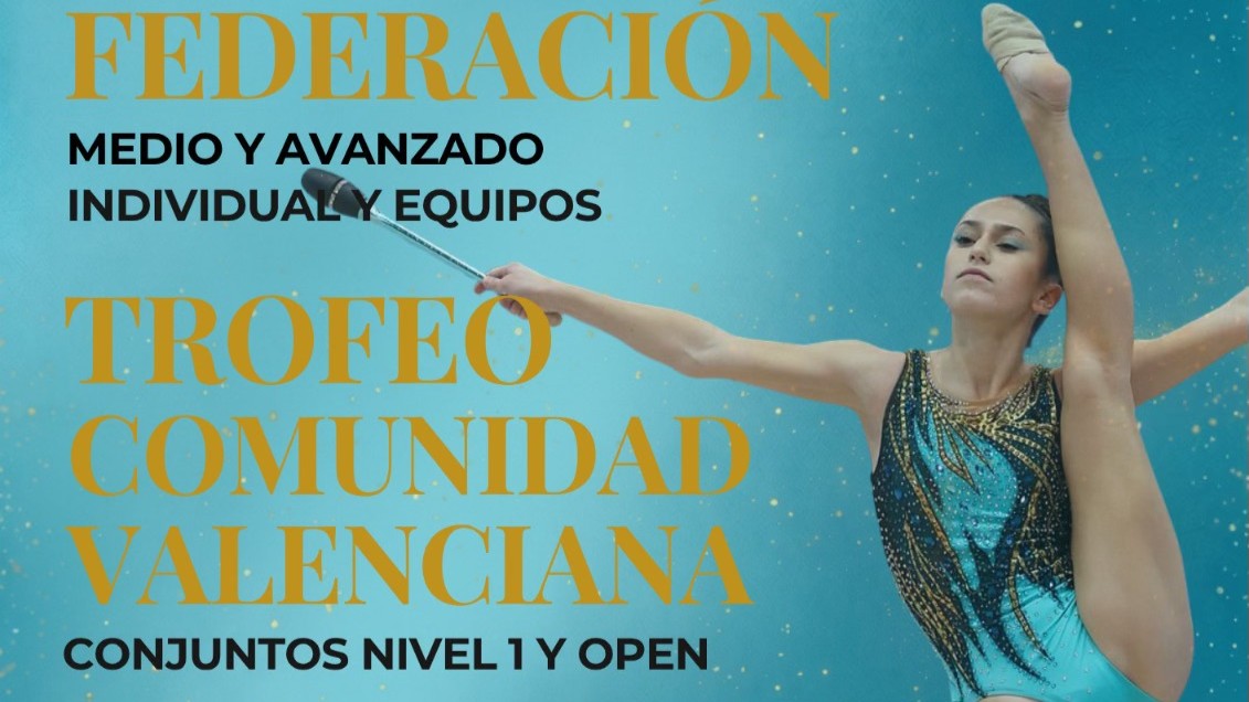 Més de 400 gimnastes de la província, dissabte al Palau d’Esports
