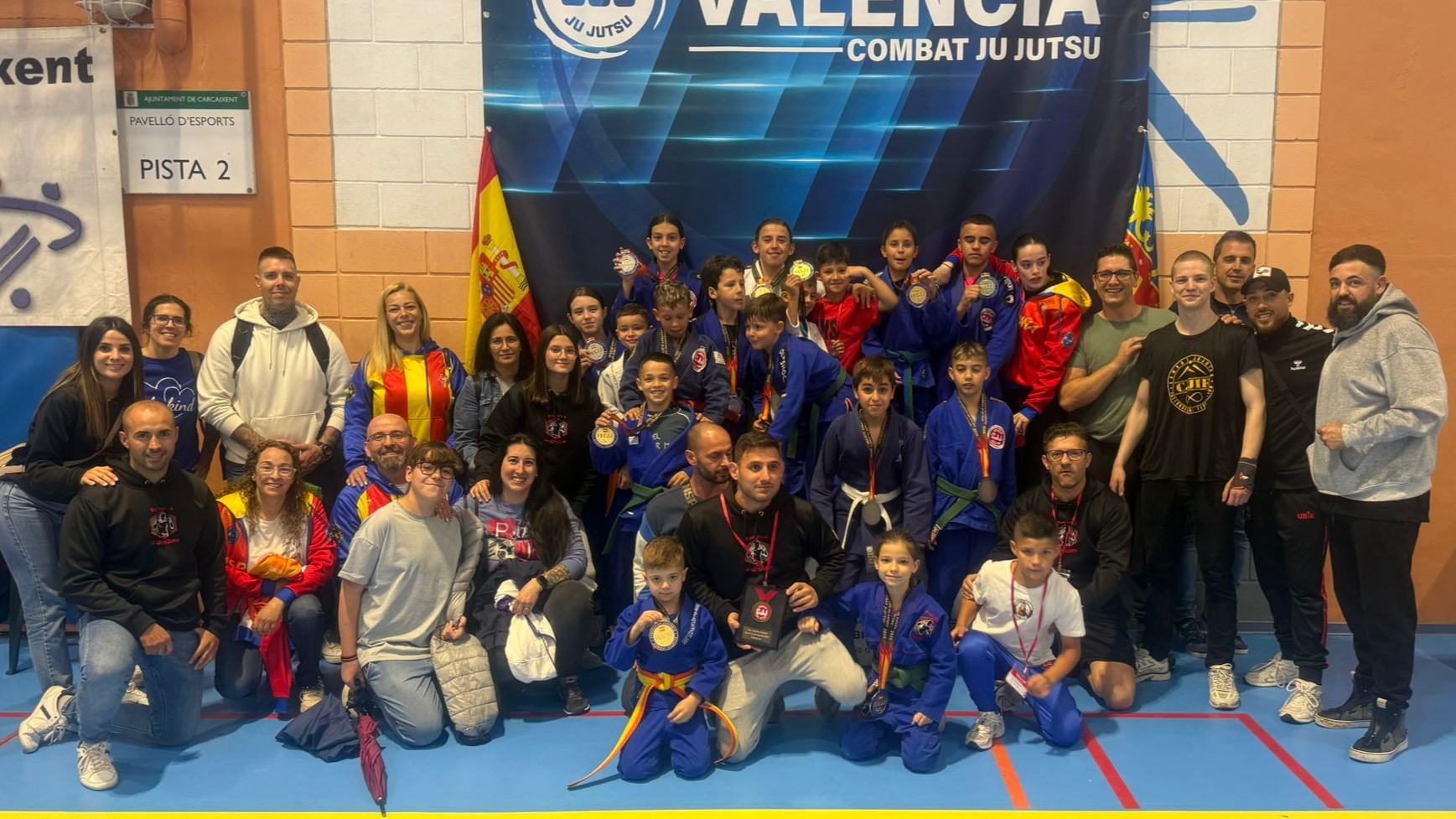Alzira té 9 campions d’Espanya més de jiu jitsu