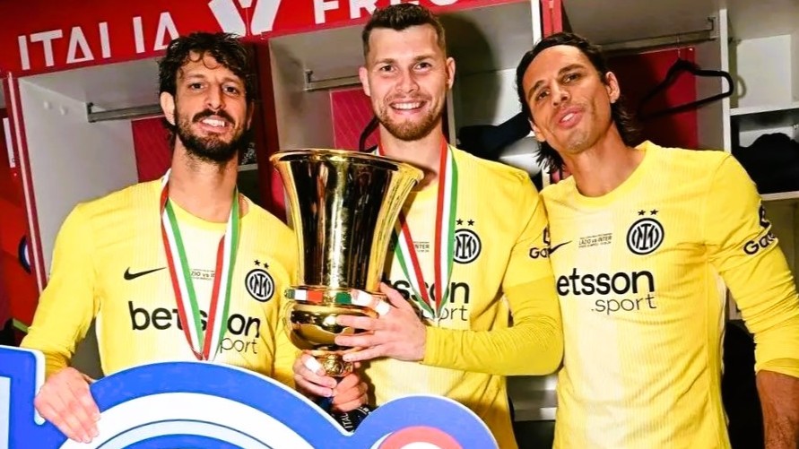Josep Martínez, campió de Lliga i Copa amb l’Inter de Milà