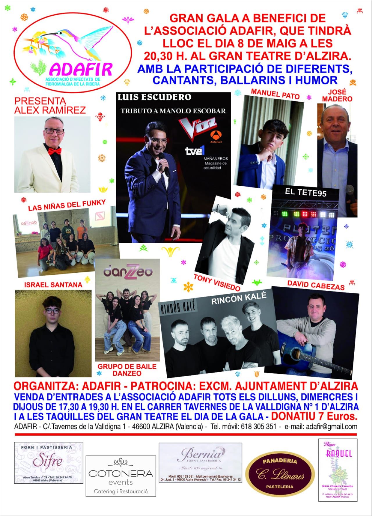 El Gran Teatre acull divendres una gala solidària a benefici d’Adafir amb música i ball per recaptar fons contra la fibromiàlgia