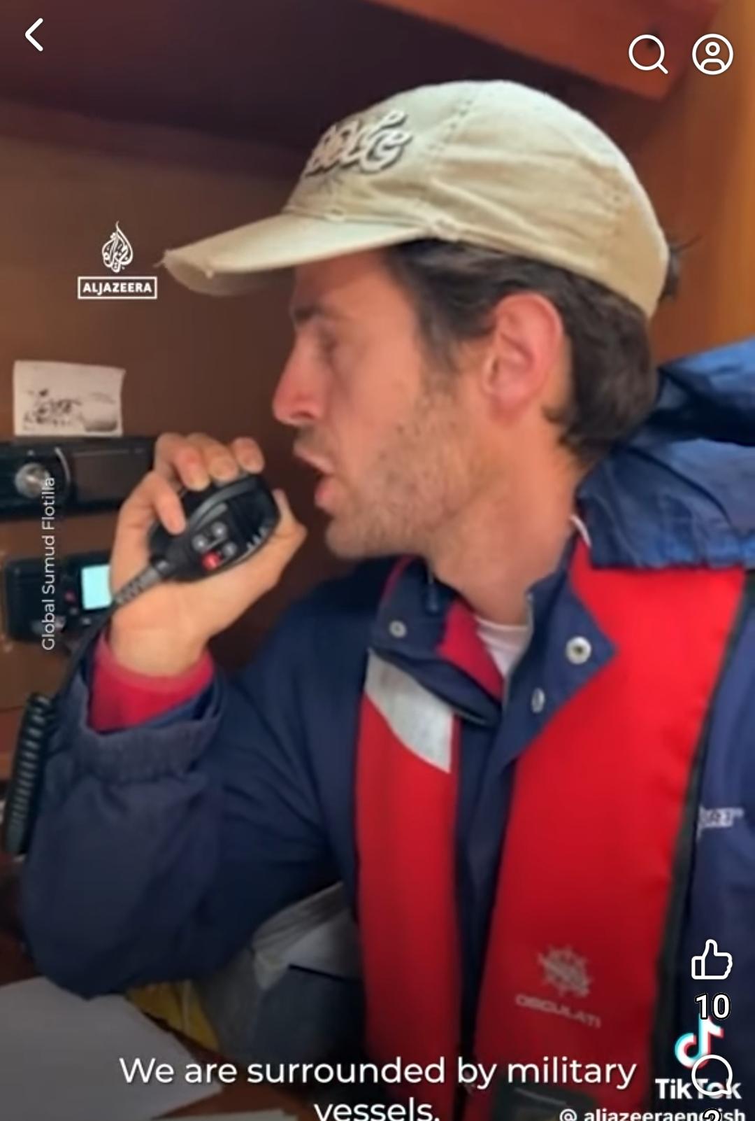 Un jove d’Alzira que capitanejava una de les embarcacions de la flotilla cap a Gaza és detingut per l’exèrcit israelià. La família denuncia el segrest en aigües internacionals