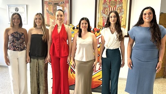 Ahir es van presentar en premsa sis de les set candidates a Fallera Major d’Alzira 2027