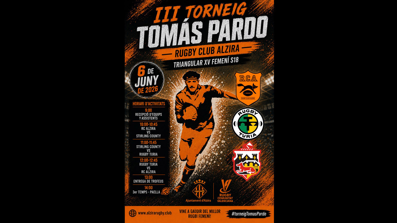 Dissabte es retrà homenatge a Tomás Pardo amb un torneig femení internacional de rugbi