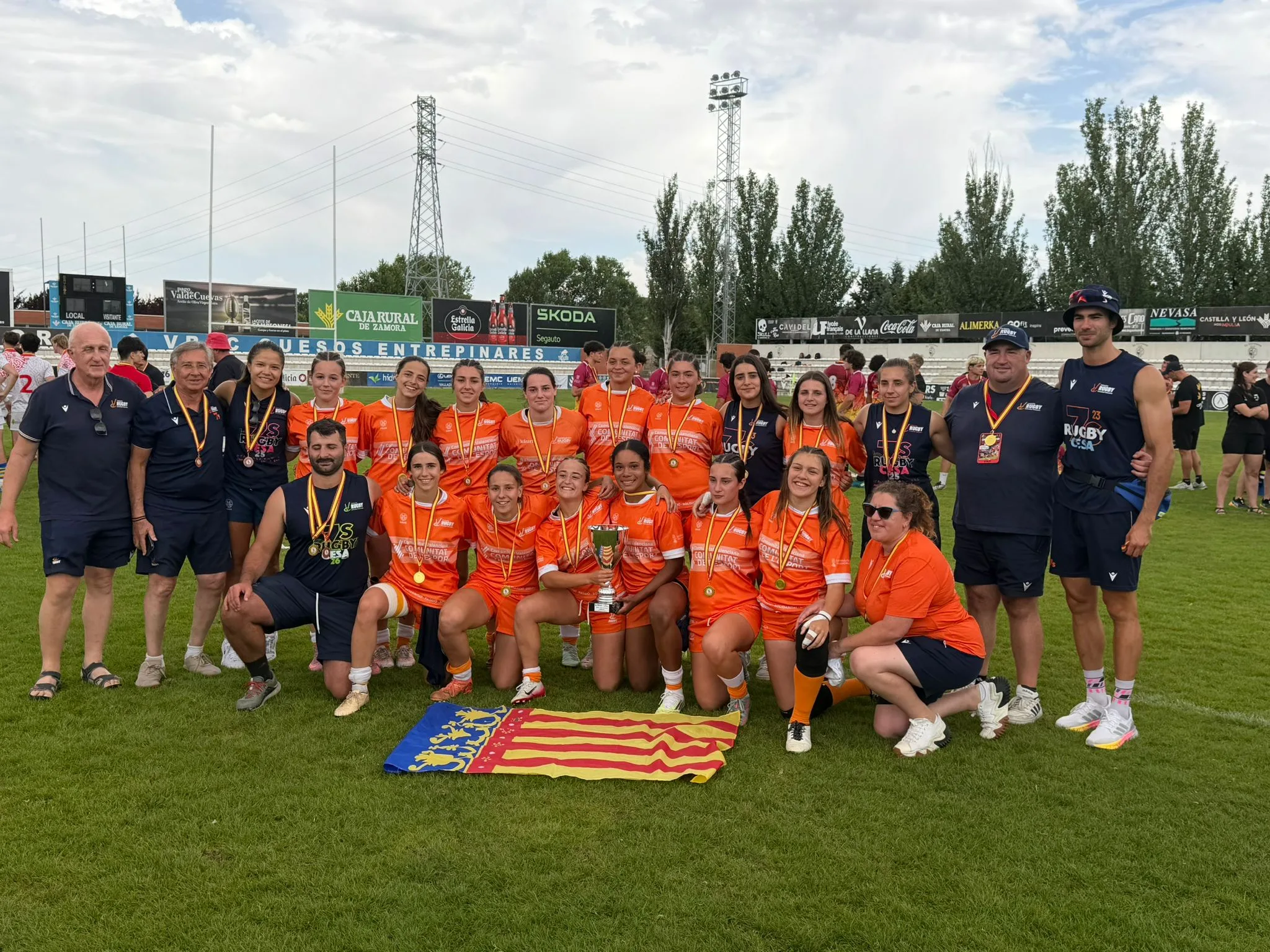 Mía López, campiona d’Espanya de rubgi per 4a volta en dos anys