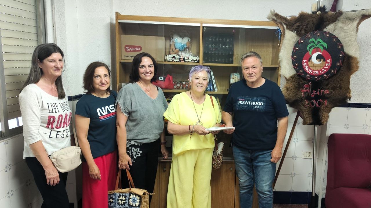 Adafir recapta 2.318 euros amb la rifa solidària del Mig Any organitzada per la Federació de Moros i Cristians d’Alzira