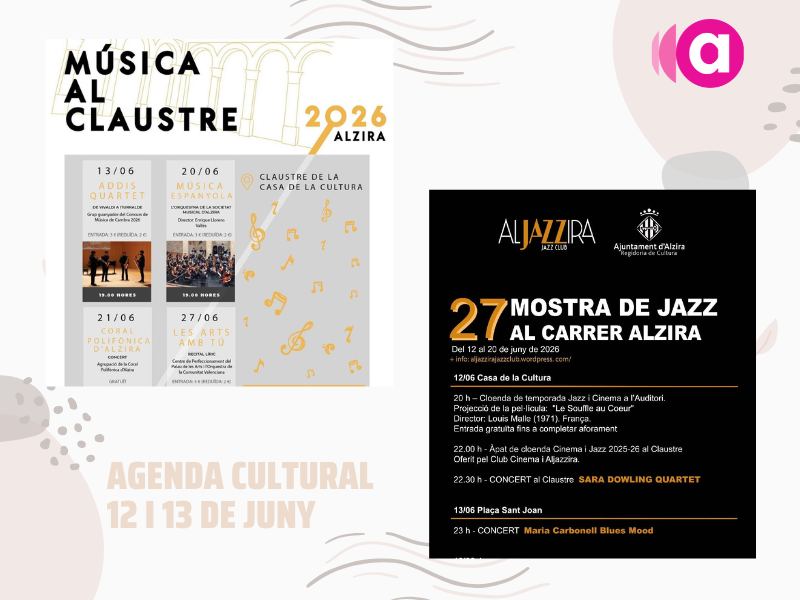 La ciutat enceta este cap de setmana una intensa programació cultural marcada pel jazz i la música en directe