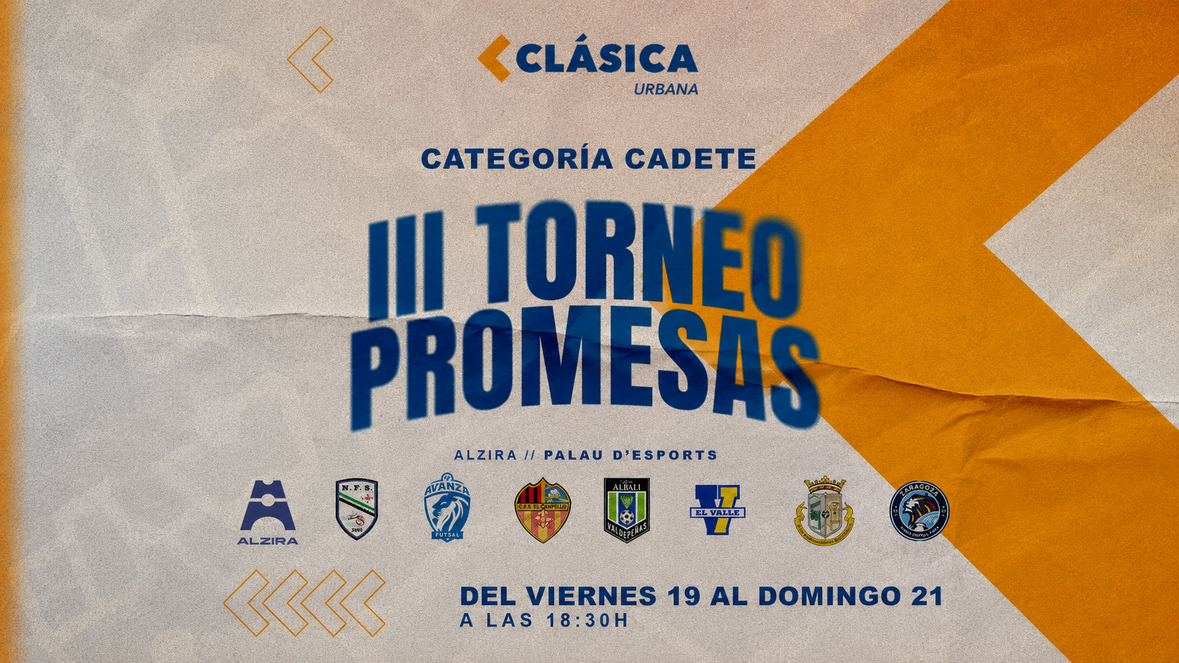 El Palau d’Esport reunix fins diumenge 8 clubs espanyols de futbol sala