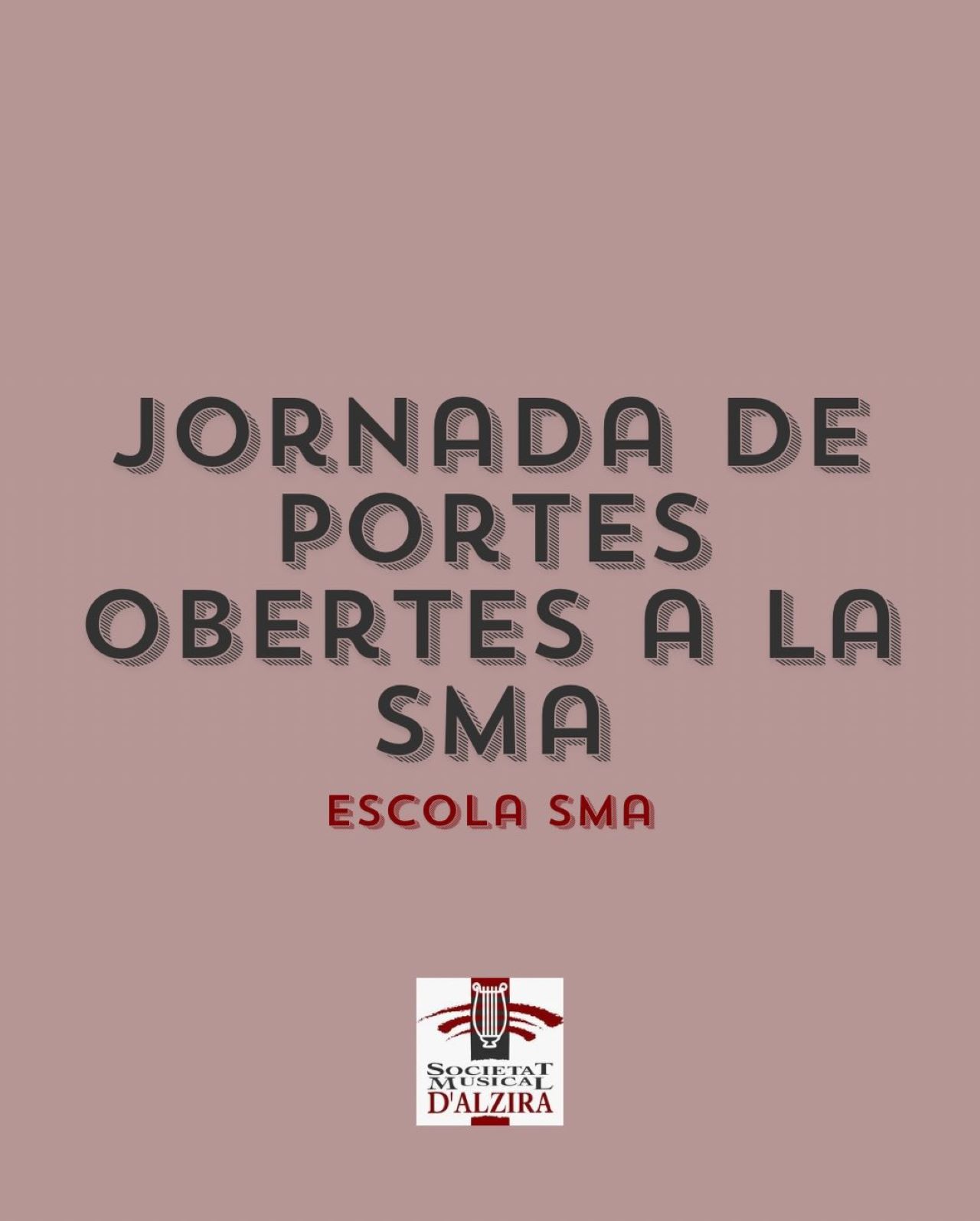La Societat Musical d’Alzira obri les seues instal·lacions amb una jornada de portes obertes per donar a conéixer la seua oferta formativa