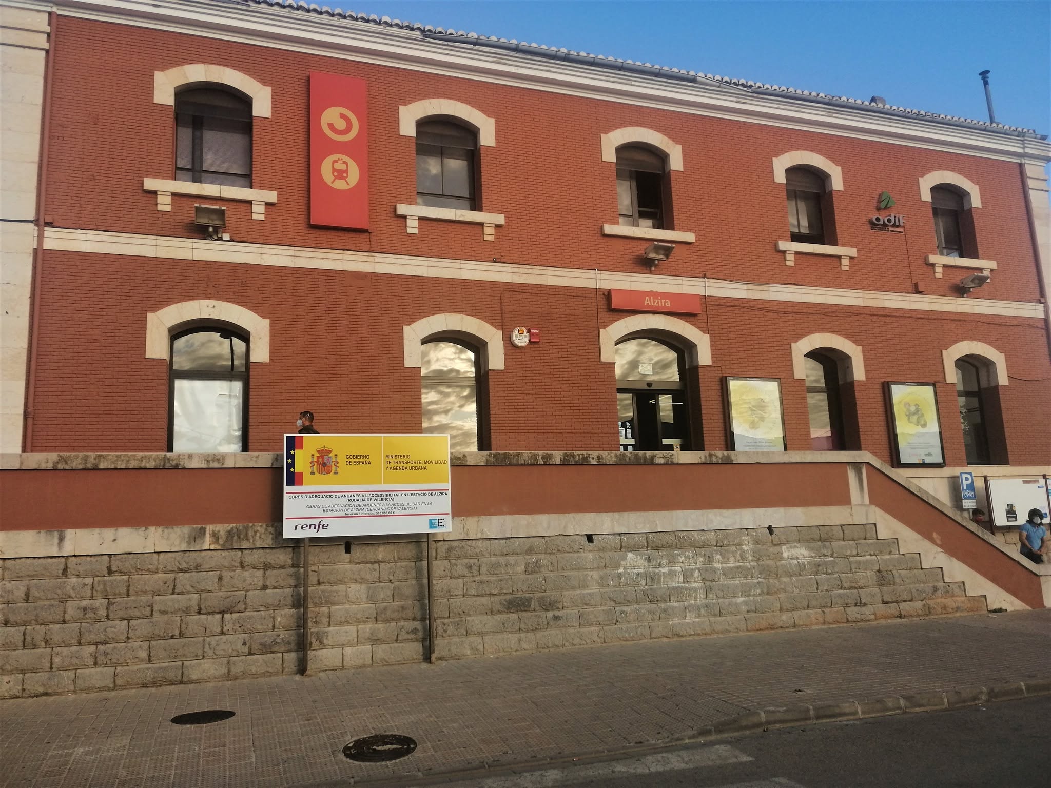 Renfe inicia les obres de modernització de l’estació d’Alzira amb una inversió superior als 170.000 euros