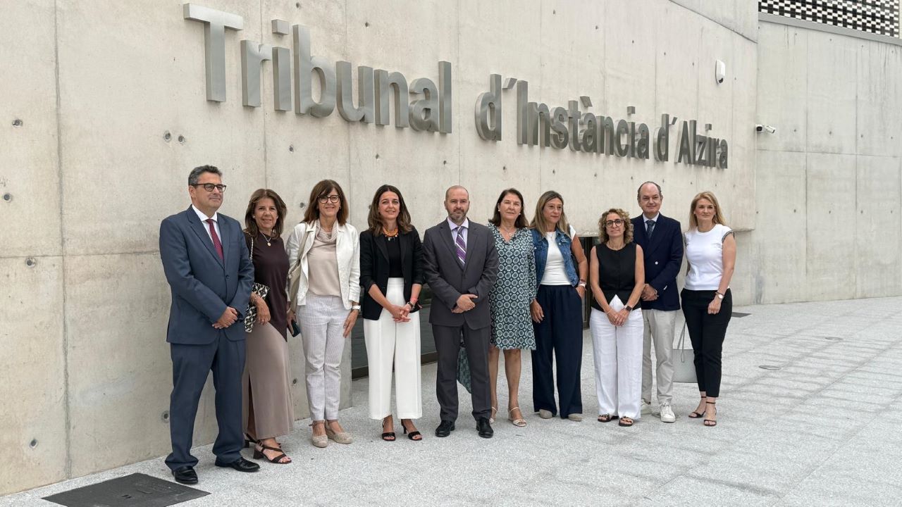 El nou Palau de Justícia d’Alzira obrirà a principis de juliol després de més de tres anys de treballs