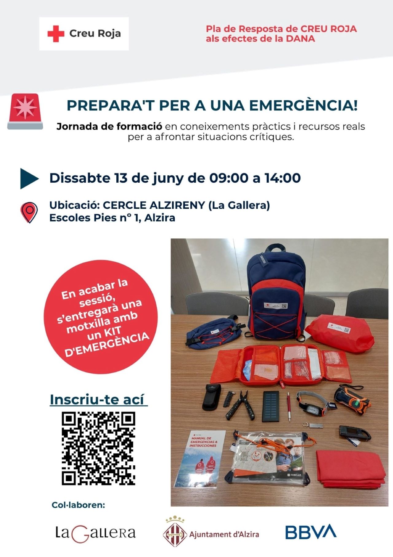 Creu Roja Alzira organitza una formació per a empreses sobre com actuar correctament davant situacions d’emergència