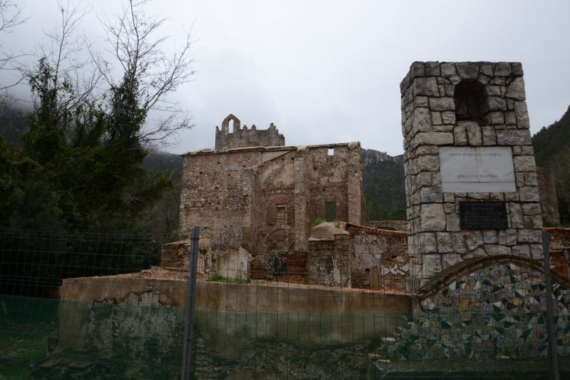 Les ruïnes del Monestir de la Murta complixen cinc anys en la Llista Roja del patrimoni cultural espanyol