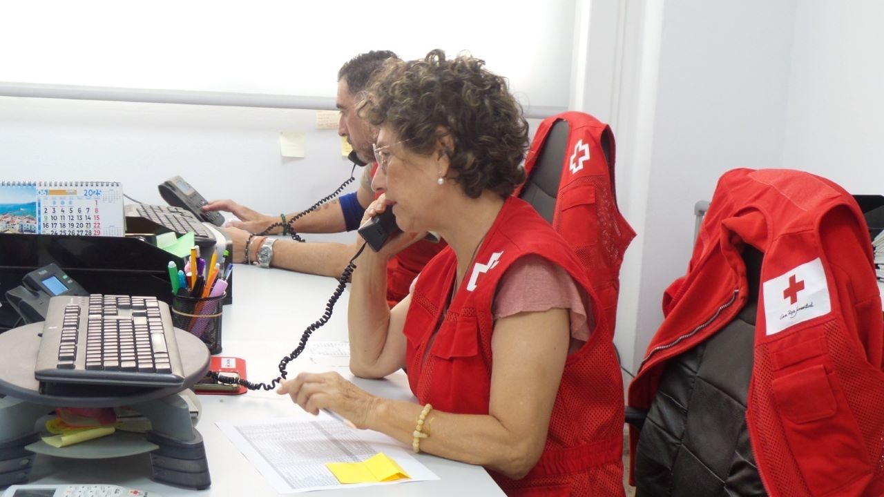El Refugi Climàtic de Creu Roja Alzira va acollir ahir 4 persones, i hui es mantidrà obert