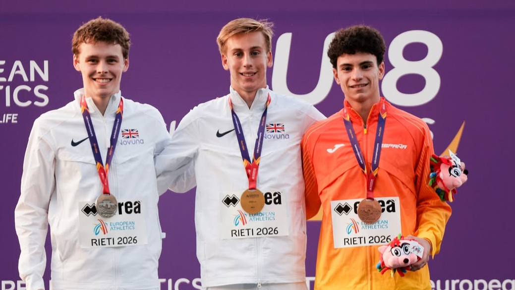 Álex Sangil ens conta com va aconseguir el bronze en l’Europeu sub-18 de 1.500 m.