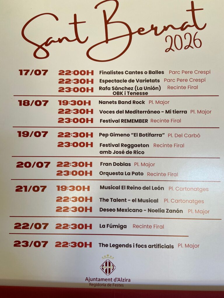 L’Ajuntament fa un balanç positiu de Sant Bernat 2026 amb espectacles plens, una gran participació i nous ajustos previstos per a futures edicions