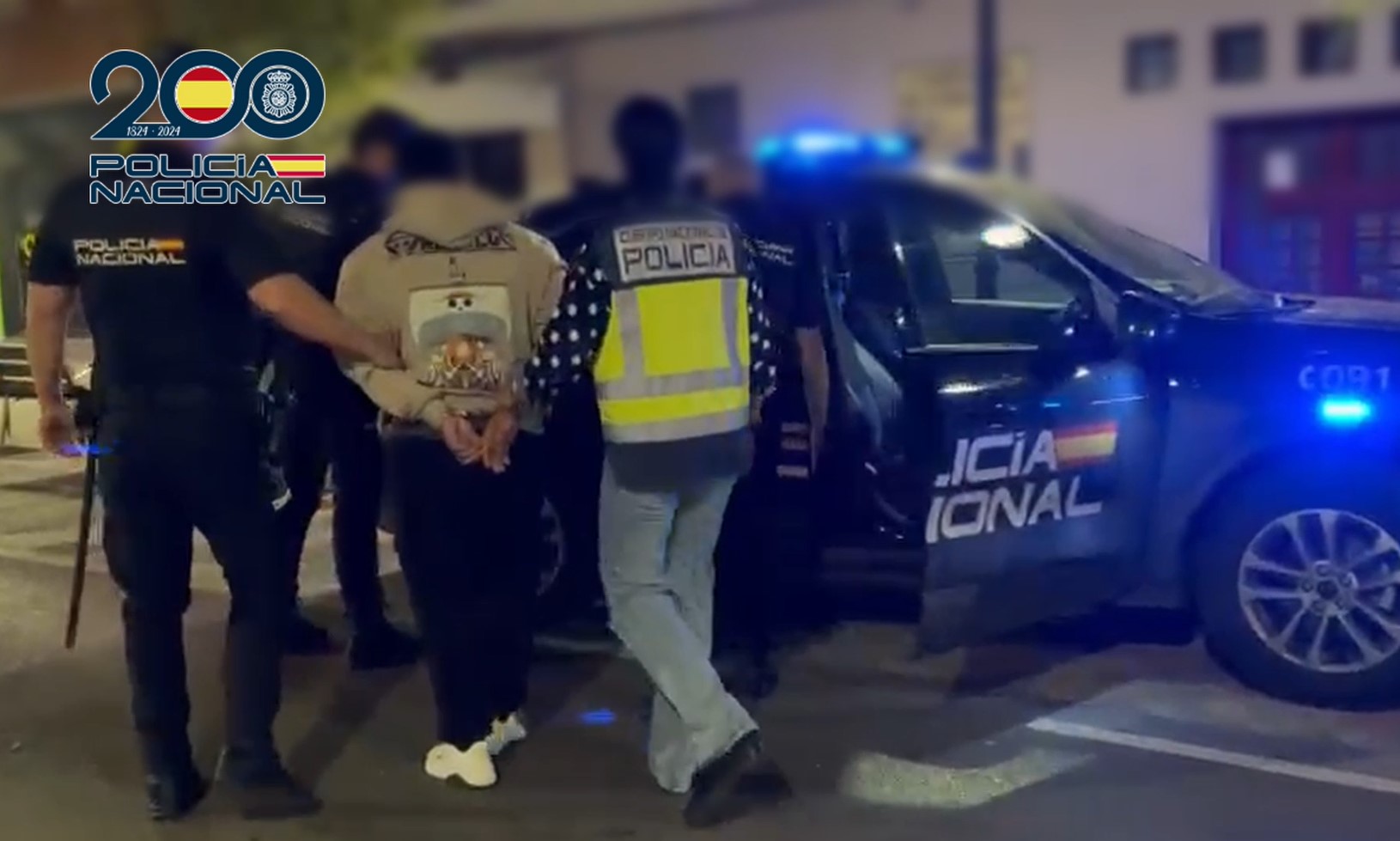 La Policia Nacional deté tres homes per un atracament a punta de pistola a un saló de jocs d’Alzira en què van sostraure 32.000 euros