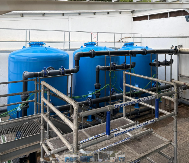 L’Ajuntament d’Alzira visita la Planta de Potabilització d’Aigua per revisar els treballs de millora i modernització de la línia de filtració de carbó actiu