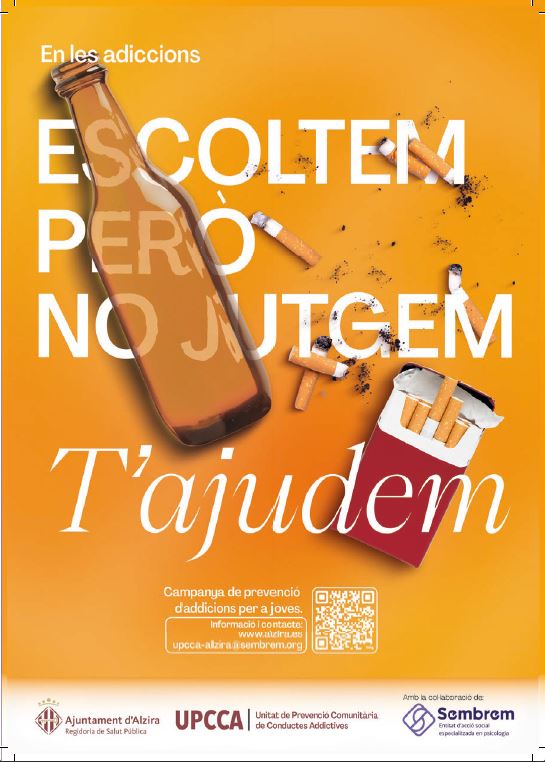 L’Ajuntament d’Alzira prepara el nou Pla Municipal de Prevenció d’Addiccions 2026-2029 amb especial atenció a les noves formes de consum dels joves