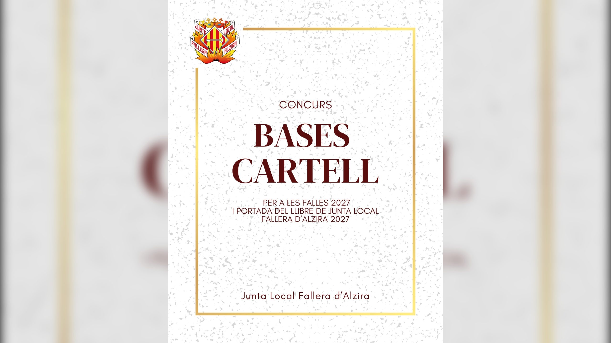 La Junta Local Fallera tanca esta setmana el termini per a presentar les obres al Concurs de Cartells de les Falles 2027